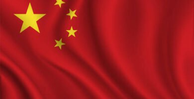 中国国旗の画像