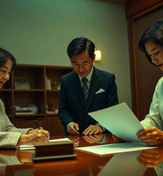二人が結婚し、三人目の証人が結婚する様子